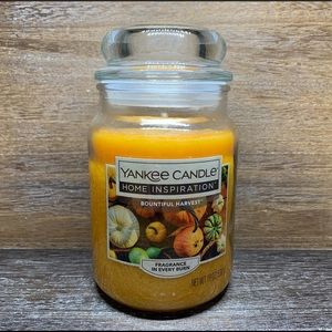 Yankee Candle Bountiful Harvest 19 oz Jar Candle